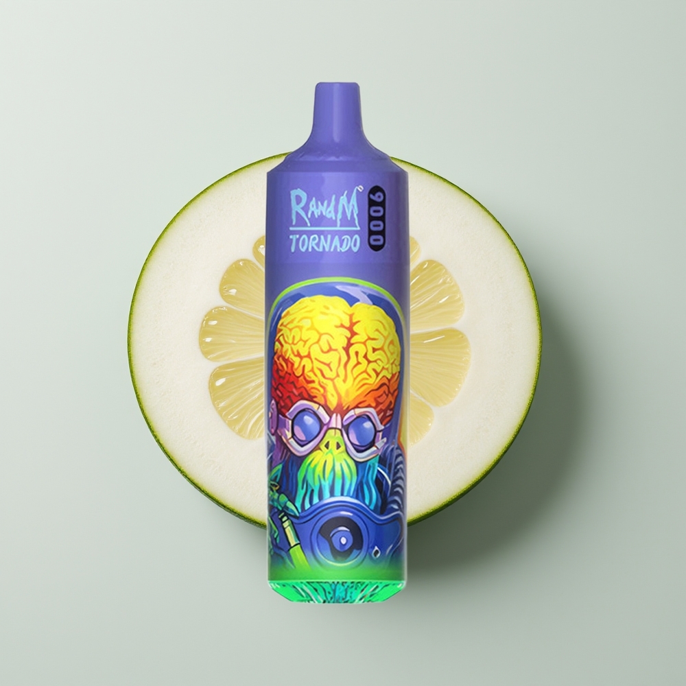 RandM Tornado 9000 – Cool Mint: Výkonný vape s chladivou chutí